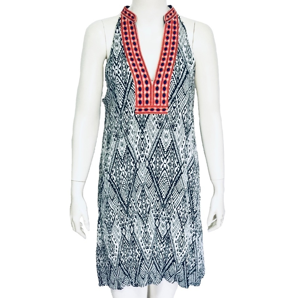 THE IMPECCABLE PIG | Deep V-Neck Mini Dress Size M
